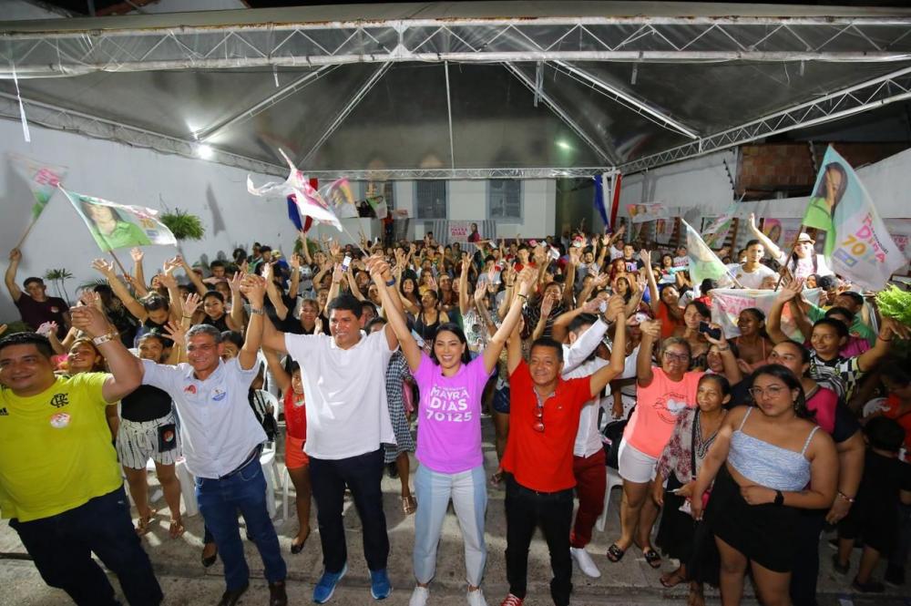 Em Manaus, Mayra Dias anuncia projeto para incentivar a juventude ao empreendedorismo