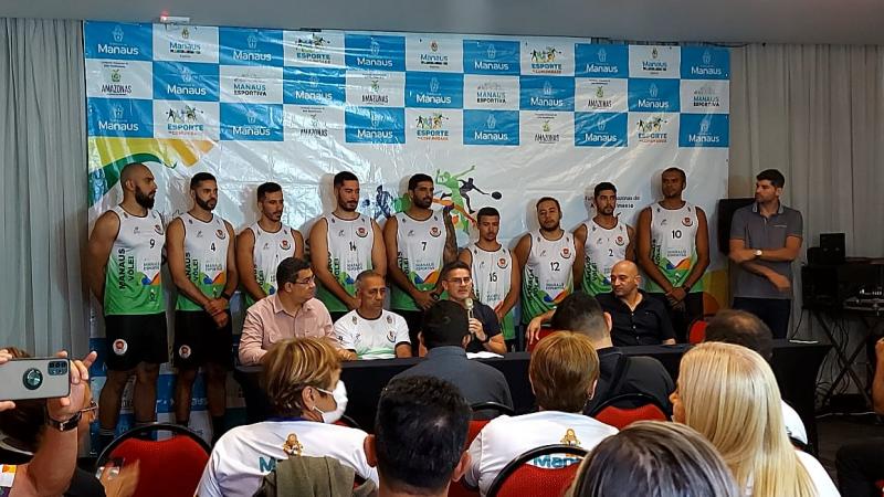Manaus se prepara para a Superliga Nacional de Voleibol Masculino C