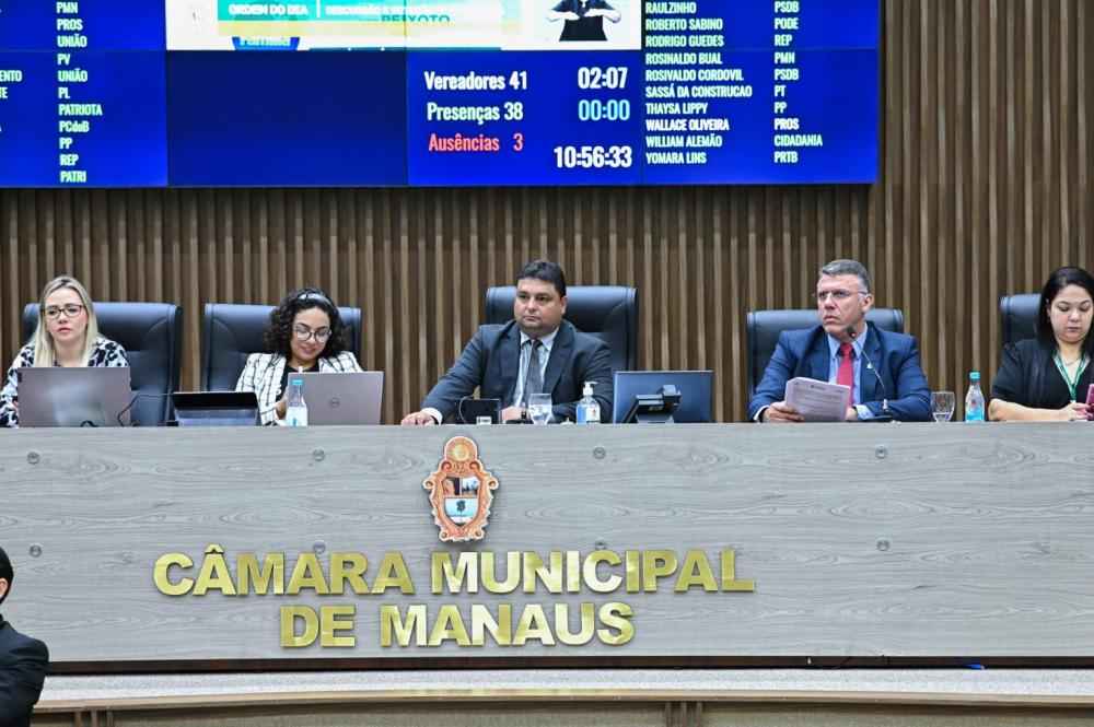 Vereadores votam 16 Projetos de Lei durante primeira Ordem do Dia de 2023