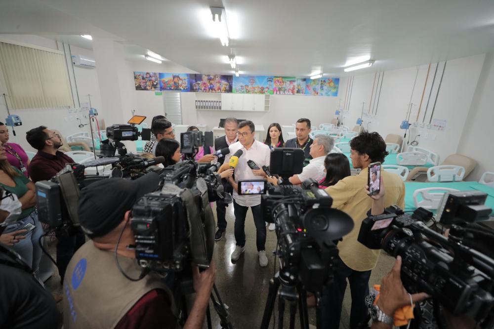 WILSON LIMA ENTREGA NOVOS LEITOS CLÍNICOS NO HOSPITAL E PRONTO-SOCORRO DA CRIANÇA NA ZONA SUL DA CAPITAL