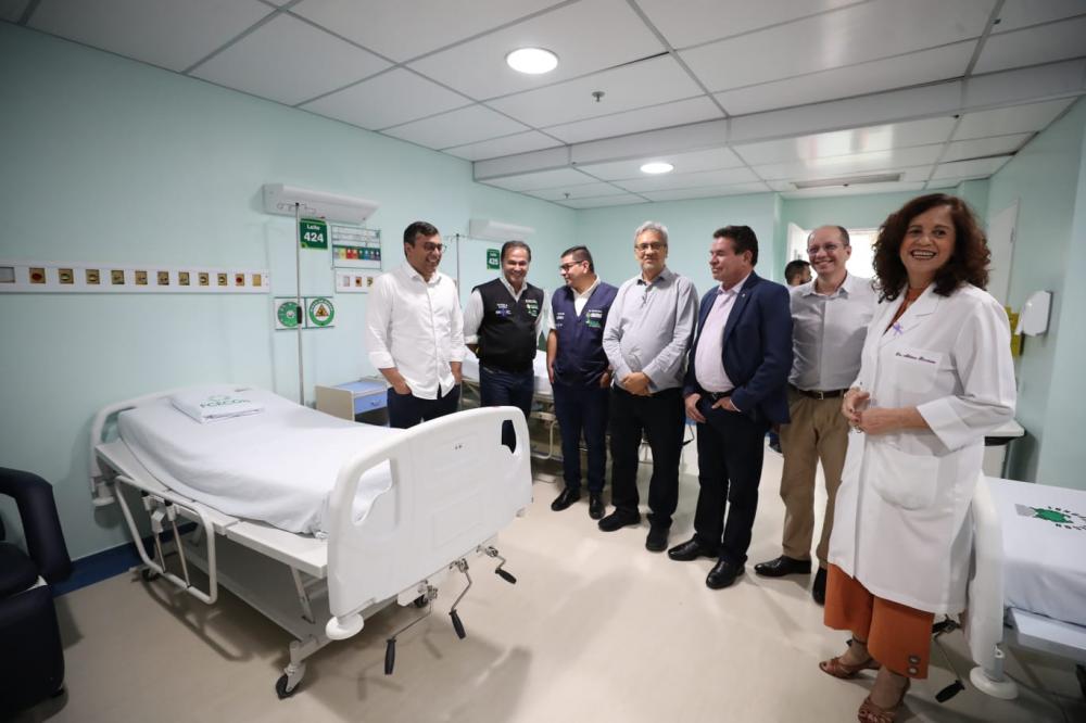 WILSON LIMA AMPLIA OFERTA DE LEITOS DE CIRURGIA E CAPACIDADE DE QUIMIOTERAPIAS NA FUNDAÇÃO CECON