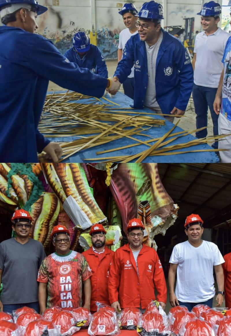NA REABERTURA DOS GALPÕES DE GARANTIDO E CAPRICHOSO, WILSON LIMA REFORÇA O COMPROMISSO COM O FESTIVAL DE PARINTINS