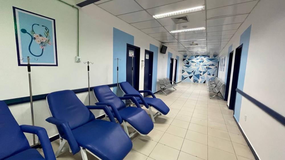 HOSPITAL PLATÃO ARAÚJO REVITALIZA ESPAÇOS PARA HUMANIZAR ATENDIMENTO AOS PACIENTES