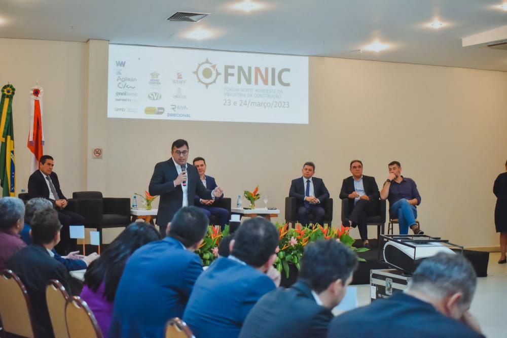GOVERNO DO ESTADO DO AMAZONAS DISCUTE SOLUÇÕES PARA HABITAÇÃO NO FÓRUM NORTE NORDESTE DA INDÚSTRIA DA CONSTRUÇÃO