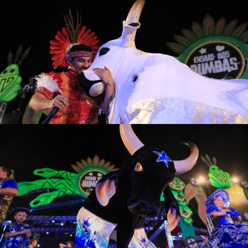 CAPRICHOSO E GARANTIDO LOTAM O SAMBÓDROMO EM NOITE DE ESTREIA DO 