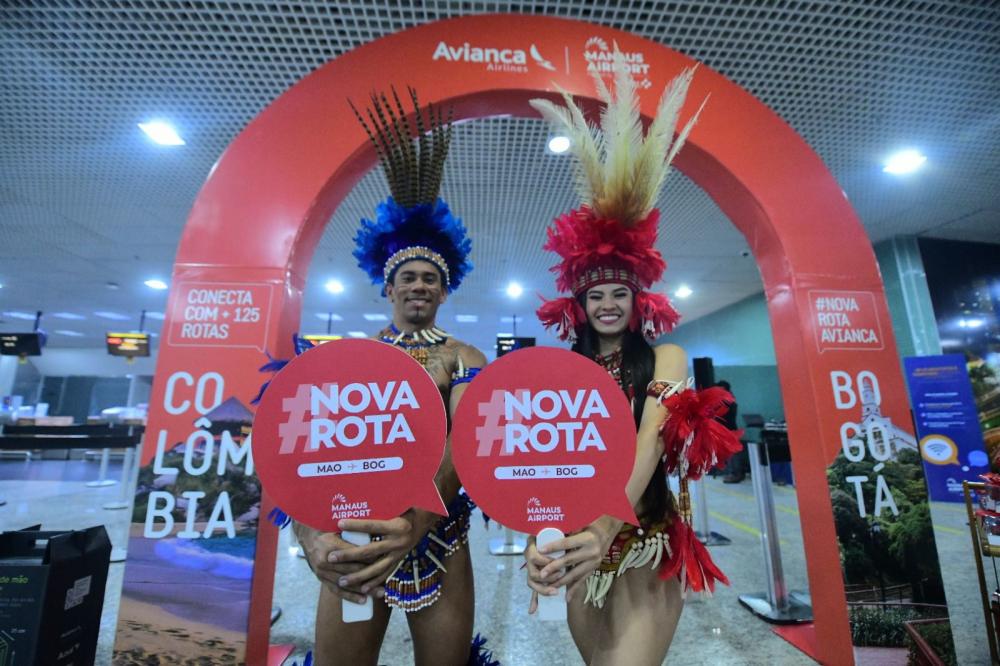 NOVO VOO QUE CONECTA MANAUS A BOGOTÁ, SEM ESCALAS, É INAUGURADO