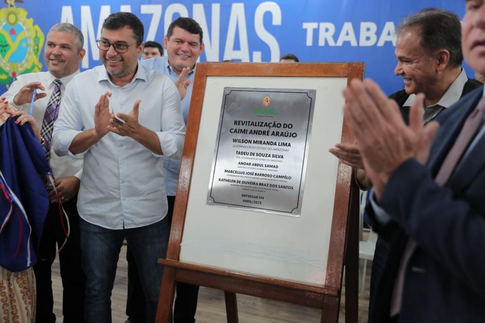 WILSON LIMA ENTREGA CAIMI ANDRÉ ARAÚJO REVITALIZADO COM CAPACIDADE PARA MAIS DE 2 MIL ATENDIMENTOS POR MÊS