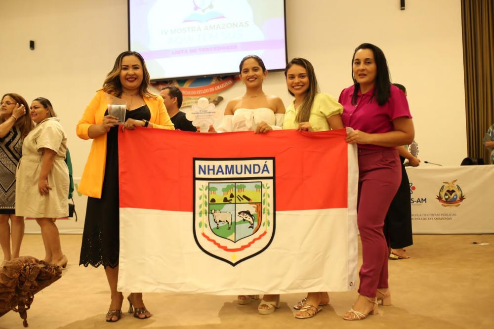 NHAMUNDÁ CONQUISTA DOIS PRÊMIOS DURANTE EVENTO DO COSEMS EM MANAUS