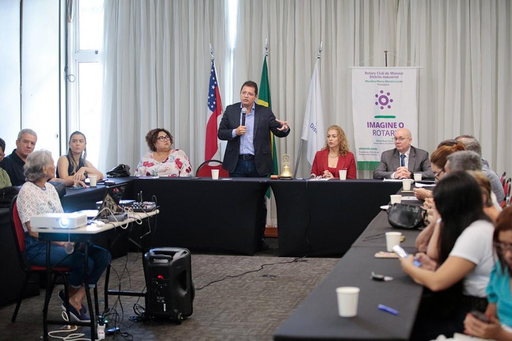 AÇÕES SOCIAIS E AMBIENTAIS DO PROSAMIN+ SÃO DESTAQUE EM EVENTO DO ROTARY 