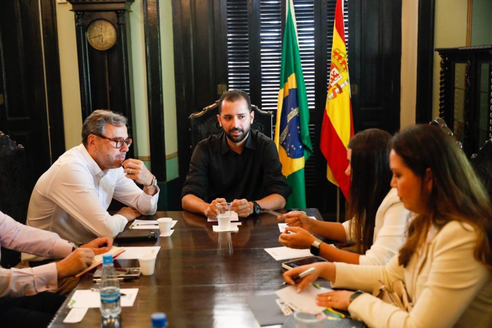 SECRETARIA DE CULTURA E ECONOMIA CRIATIVA RECEBE A PRESIDÊNCIA DA CÂMARA ESPANHOLA DE COMÉRCIO NO BRASIL