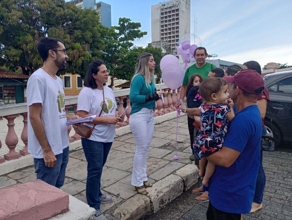 POLICLÍNICA CODAJÁS REALIZA AÇÃO DE CAMAPANHA DO TESTE DO PEZINHO