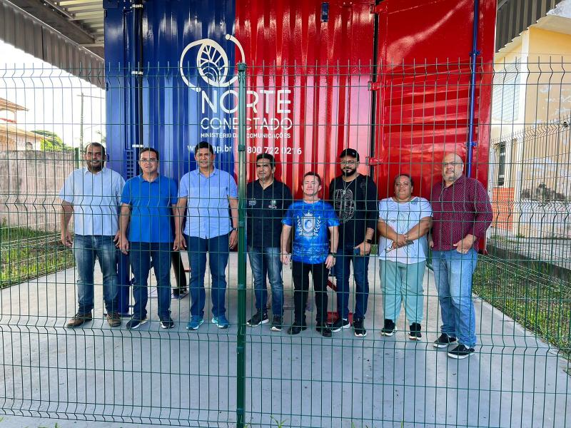 COMEÇA OPERAR EM PARINTINS A INTERNET DO PROGRAMA NORTE CONECTADO