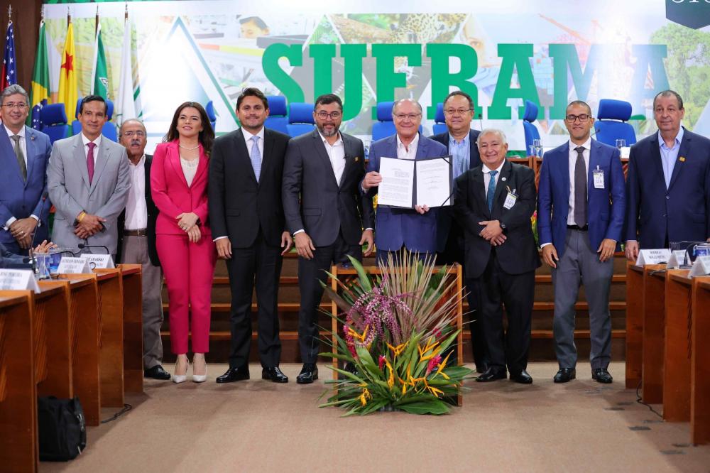EM ENCONTRO COM GERALDO ALCKMIN, WILSON LIMA REFORÇA IMPORTÂNCIA DA ZFM E DESTACA NOVOS INVESTIMENTOS PARA O AMAZONAS