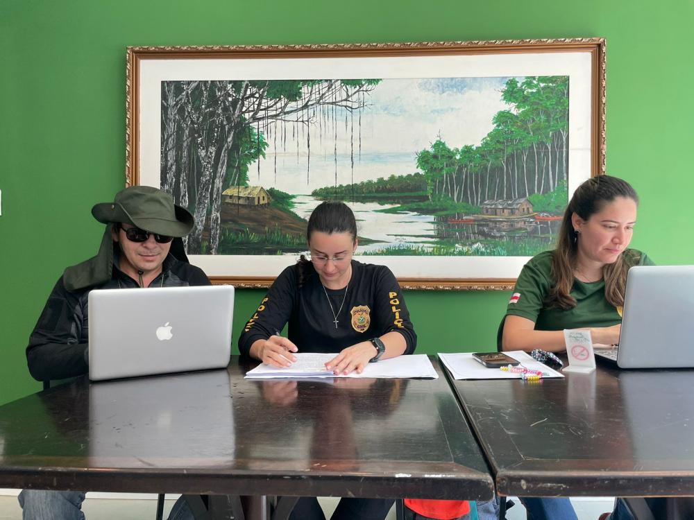 PC-AM deflagra Operação Curupira e identifica áreas desmatadas na margem direita do Rio Negro