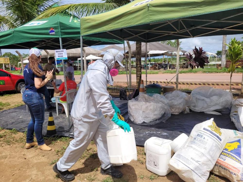ADAF PARTCIPA DE MOBILIZAÇÃO PELO DIA NACIONAL DO CAMPO LIMPO NO AMAZONAS