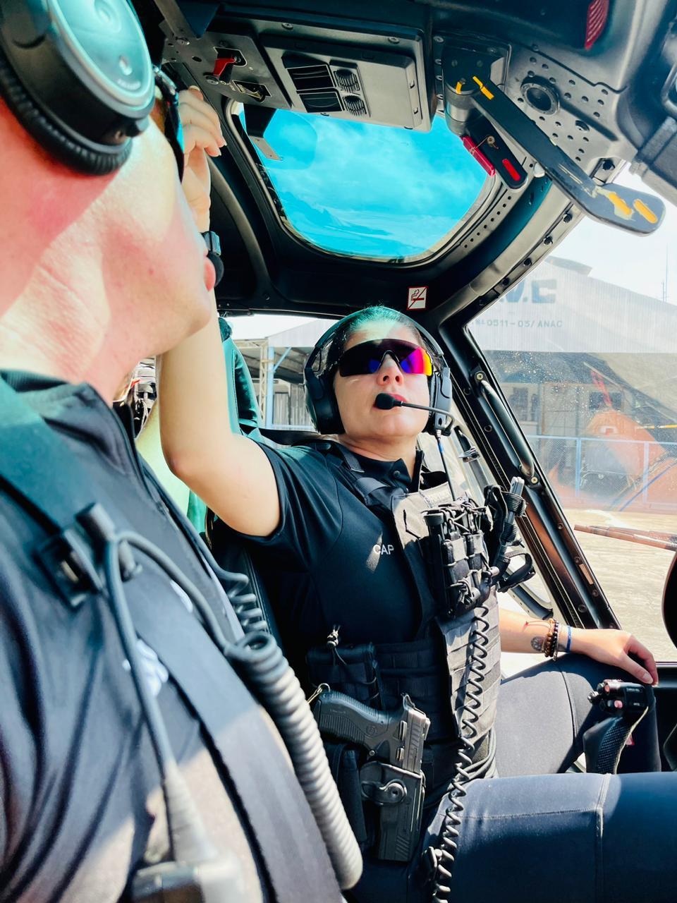 SSP-AM VAI GANHAR A PRIMEIRA CAPITÃ PILOTO EM SEU QUADRO DE OPERAÇÕES AÉREAS 