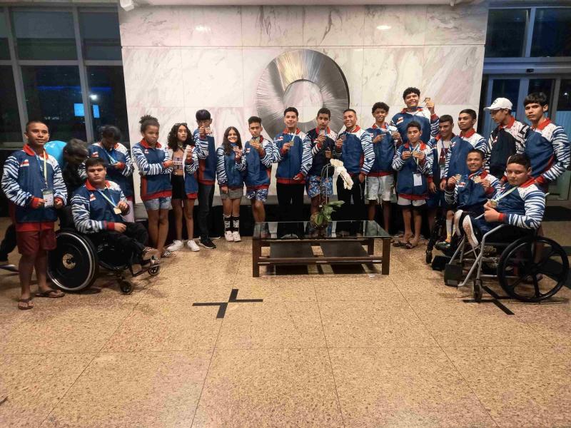 DELEGAÇÃO AMAZONENSE CONQUISTA MEDALHAS E QUEBRA RECORDE NACIONAL NA PARALIMPÍADAS ESCOLARES 2023